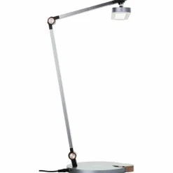 Luminaires Brilliant Éclairage Led|Lampe de table Brilliant Officehero LED Gris, 1 lumière