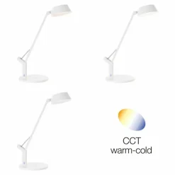 Luminaires Brilliant Éclairage Led|Lampe de table Brilliant-Leuchten Kaila LED Blanc, 1 lumière