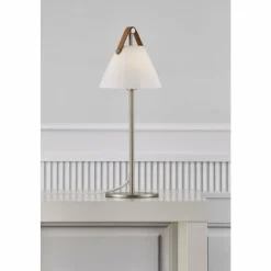 Design For The People by Nordlux Lampes À Poser|Lampe de table STRAP Nickel mat, 1 lumière
