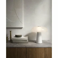 Design For The People by Nordlux Lampes À Poser|Lampe de table GLOSSY Blanc, 1 lumière