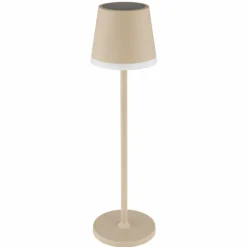 Lampe de table d'extérieur, Lampe solaire Luminaires Globo Lighting LED Sable, Blanc, 1 lumière