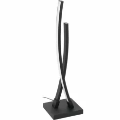 Luminaires Eglo Éclairage Led|Lampe de table Eglo ALBORAYA LED Noir, 1 lumière