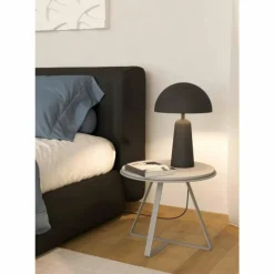 Luminaires Eglo Lampes À Poser|Lampe de table Eglo ARANZOLA Noir, Blanc, 1 lumière