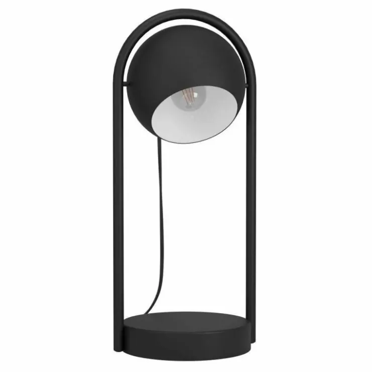 Luminaires Eglo Lampes À Poser|Lampe de table Eglo MURNIA Noir, Blanc, 1 lumière
