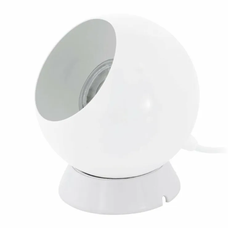 Luminaires Eglo Lampes À Poser|Lampe de table Eglo PETTO 1 Blanc, 1 lumière