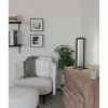 Luminaires Eglo Éclairage Led|Lampe de table Eglo SIBERIA LED Noir, 1 lumière, Télécommandes