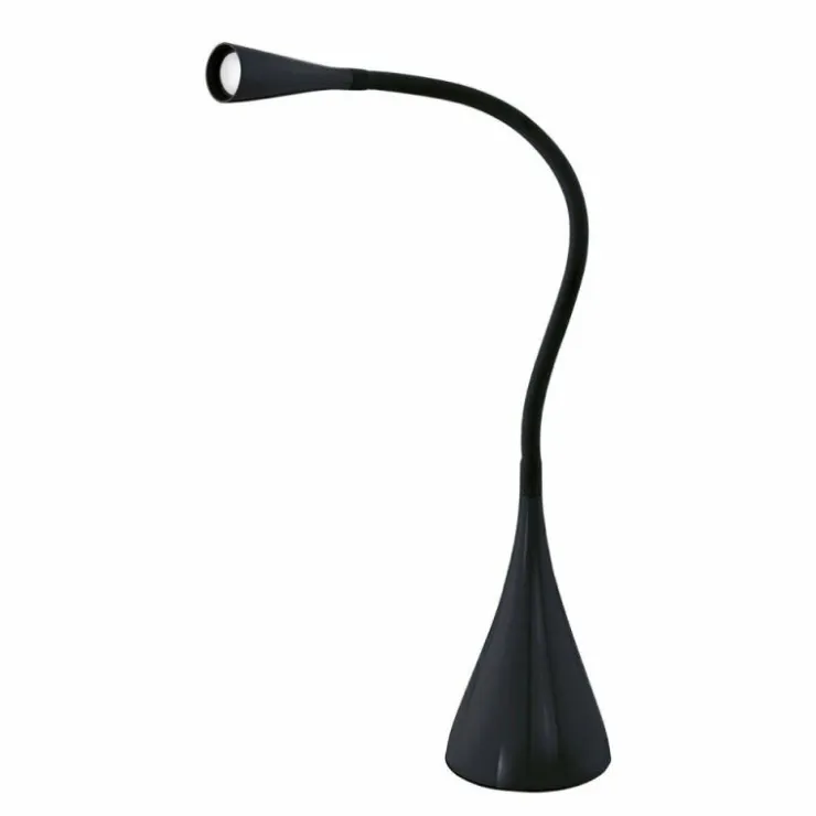 Luminaires Eglo Lampes À Poser|Lampe de table Eglo SNAPORA LED Noir, 1 lumière