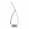 Luminaires Eglo Éclairage Led|Lampe de table Eglo-Leuchten PALOZZA 1 LED Nickel mat, 1 lumière