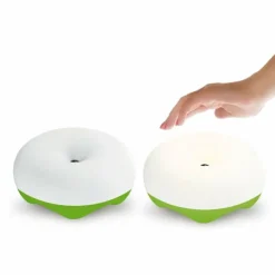 Luminaires Fabas Luce Éclairage Led|Lampe de table Fabas Luce Bluma LED Vert, 1 lumière
