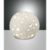 Luminaires Fabas Luce Lampes À Poser|Lampe de table Fabas Luce Corvara Blanc, 1 lumière