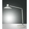 Luminaires Fabas Luce Éclairage Led|Lampe de table Fabas Luce Panarea LED Blanc, 1 lumière