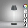 FHL easy Éclairage Led|Lampe de table Cosenza 2.0 LED Noir, 1 lumière, Changeur de couleurs