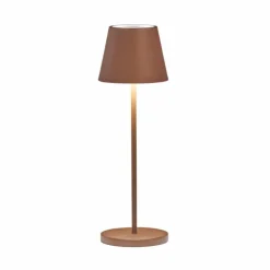 FHL easy Lampes À Poser|Lampe de table Cosenza 2.0 LED Rouille, 1 lumière, Changeur de couleurs