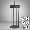 FHL easy Éclairage Led|Lampe de table Kante LED Noir, 1 lumière
