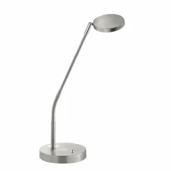FHL easy Éclairage Led|Lampe de table Luna LED Nickel mat, 1 lumière