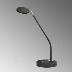 FHL easy Éclairage Led|Lampe de table Luna LED Noir, 1 lumière
