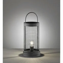 FHL easy Lampes À Poser|Lampe de table TIANA Gris, 1 lumière