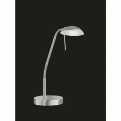 Luminaires Fischer & Honsel Lampes À Poser|Lampe de table Fischer & Honsel Pool TW LED Nickel mat, 1 lumière, Détecteur de mouvement