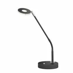Luminaires Fischer & Honsel Éclairage Led|Lampe de table Fischer & Honsel Dent LED Noir, 1 lumière