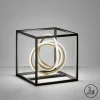 Luminaires Fischer & Honsel Éclairage Led|Lampe de table Fischer & Honsel Gisi LED Noir, 1 lumière