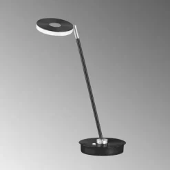 Luminaires Fischer & Honsel Éclairage Led|Lampe de table Fischer & Honsel Dent LED Noir, 1 lumière