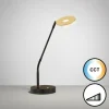 Luminaires Fischer & Honsel Éclairage Led|Lampe de table Fischer & Honsel Dent LED Noir, 1 lumière