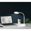 Luminaires Fischer & Honsel Éclairage Led|Lampe de table Fischer & Honsel Work LED Blanc, 1 lumière