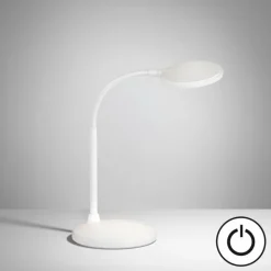 Luminaires Fischer & Honsel Éclairage Led|Lampe de table Fischer & Honsel Work LED Blanc, 1 lumière