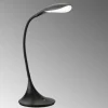 Luminaires Fischer & Honsel Éclairage Led|Lampe de table Fischer-Honsel Nil LED Noir, 1 lumière