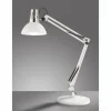 Luminaires Fischer & Honsel Lampes À Poser|Lampe de table Fischer-Honsel Pit Blanc, 1 lumière