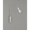 Luminaires Fischer & Honsel Éclairage Led|Lampe de table Fischer-Honsel River LED Nickel mat, 1 lumière