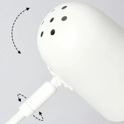 hofstein Lampes À Poser|Lampe de table Gilsbro Blanc, 1 lumière
