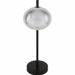 Luminaires Globo Lighting Éclairage Led|Lampe de table Globo AIDA LED Noir, 1 lumière