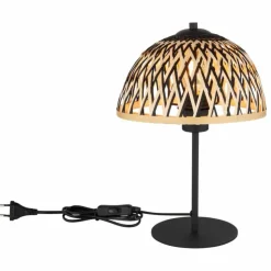 Luminaires Globo Lighting Lampes À Poser|Lampe de table Globo COLLY Noir, 1 lumière