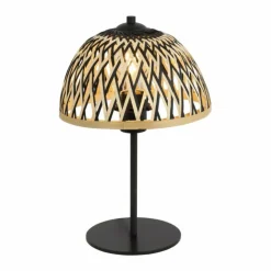 Luminaires Globo Lighting Lampes À Poser|Lampe de table Globo COLLY Noir, 1 lumière