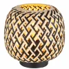 Luminaires Globo Lighting Lampes À Poser|Lampe de table Globo COLLY Noir, 1 lumière