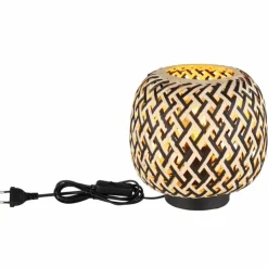 Luminaires Globo Lighting Lampes À Poser|Lampe de table Globo COLLY Noir, 1 lumière