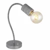 Luminaires Globo Lighting Lampes À Poser|Lampe de table Globo FREDDY Argent Oxydé, 1 lumière