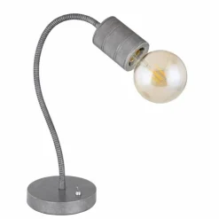 Luminaires Globo Lighting Lampes À Poser|Lampe de table Globo FREDDY Argent Oxydé, 1 lumière