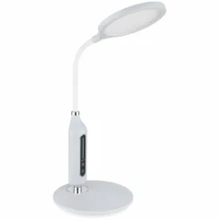 Luminaires Globo Lighting Éclairage Led|Lampe de table Globo FRUGGY LED Chrome, Gris, 1 lumière