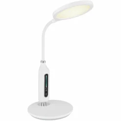 Luminaires Globo Lighting Éclairage Led|Lampe de table Globo FRUGGY LED Chrome, Blanc, 1 lumière