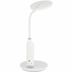 Luminaires Globo Lighting Éclairage Led|Lampe de table Globo FRUGGY LED Chrome, Blanc, 1 lumière
