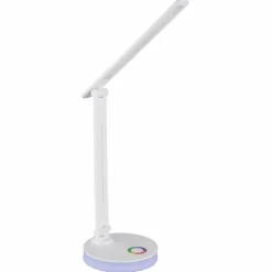 Luminaires Globo Lighting Lampes À Poser|Lampe de table Globo GERALDO LED Blanc, 1 lumière, Changeur de couleurs