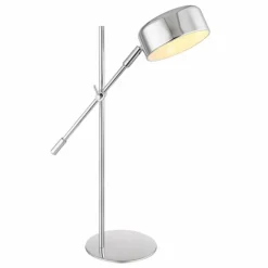 Luminaires Globo Lighting Lampes À Poser|Lampe de table Globo GIANNA Chrome, 1 lumière
