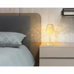 Luminaires Globo Lighting Éclairage Led|Lampe de table Globo GIXI LED Transparent, 1 lumière