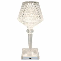Luminaires Globo Lighting Éclairage Led|Lampe de table Globo GIXI LED Transparent, 1 lumière