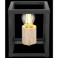 Luminaires Globo Lighting Lampes À Poser|Lampe de table Globo HAGAR Noir, 1 lumière