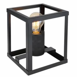 Luminaires Globo Lighting Lampes À Poser|Lampe de table Globo HAGAR Noir, 1 lumière
