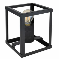 Luminaires Globo Lighting Lampes À Poser|Lampe de table Globo HAGAR Noir, 1 lumière