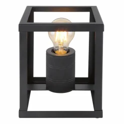 Luminaires Globo Lighting Lampes À Poser|Lampe de table Globo HAGAR Noir, 1 lumière